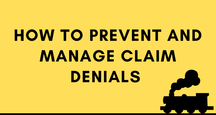 Resolving missing patient information and charges related denials