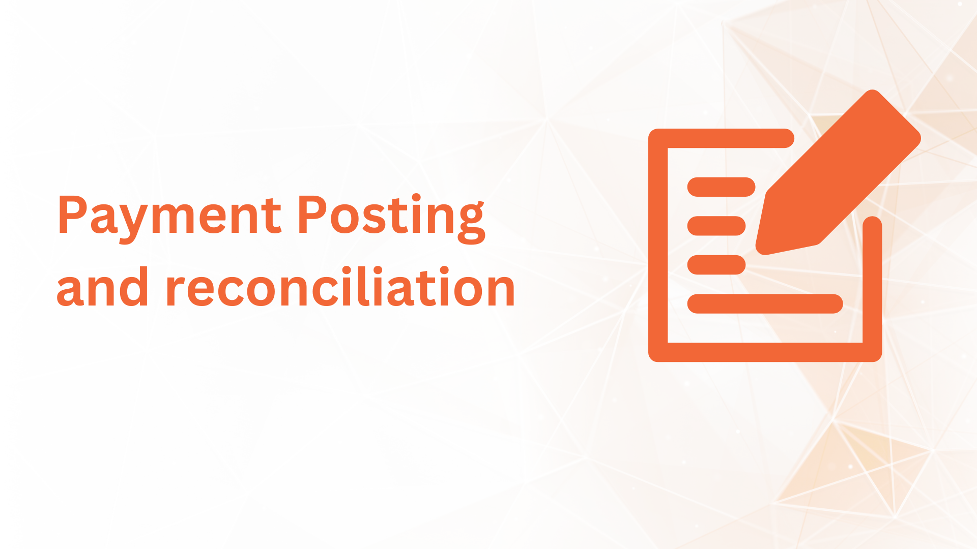 payment posting