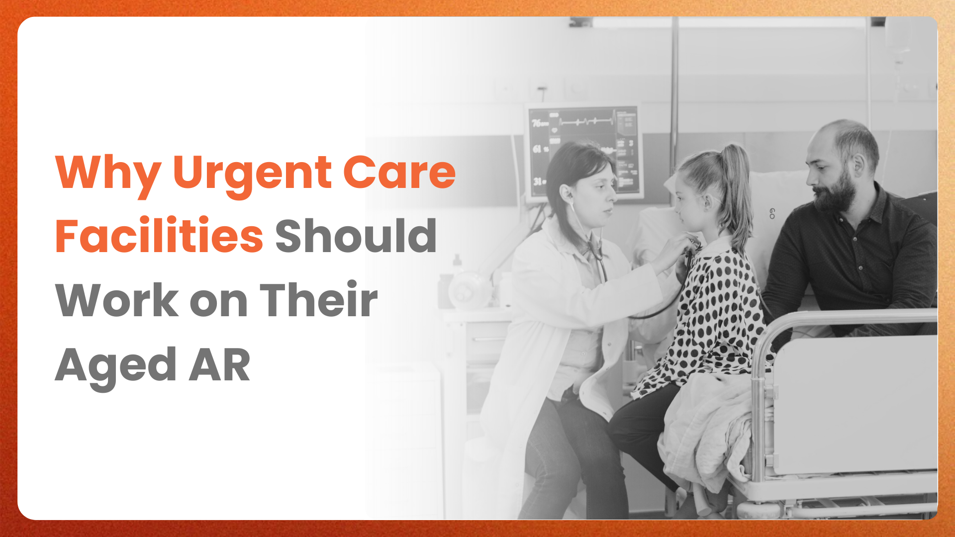 Why Urgent Care Facilities Should Work on Their Aged AR