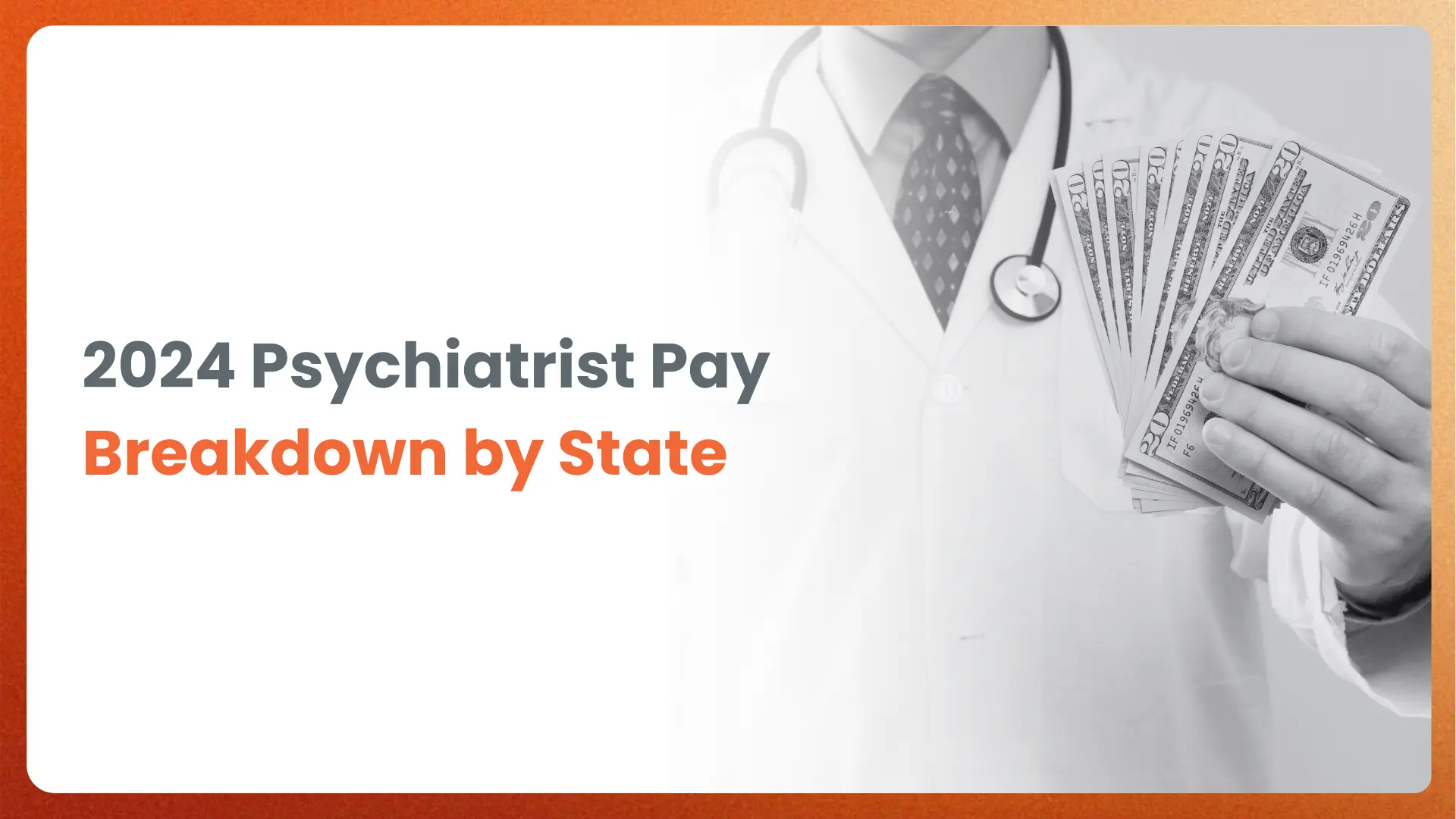 State wise psychiatrist pay breakdown and their increasing demand