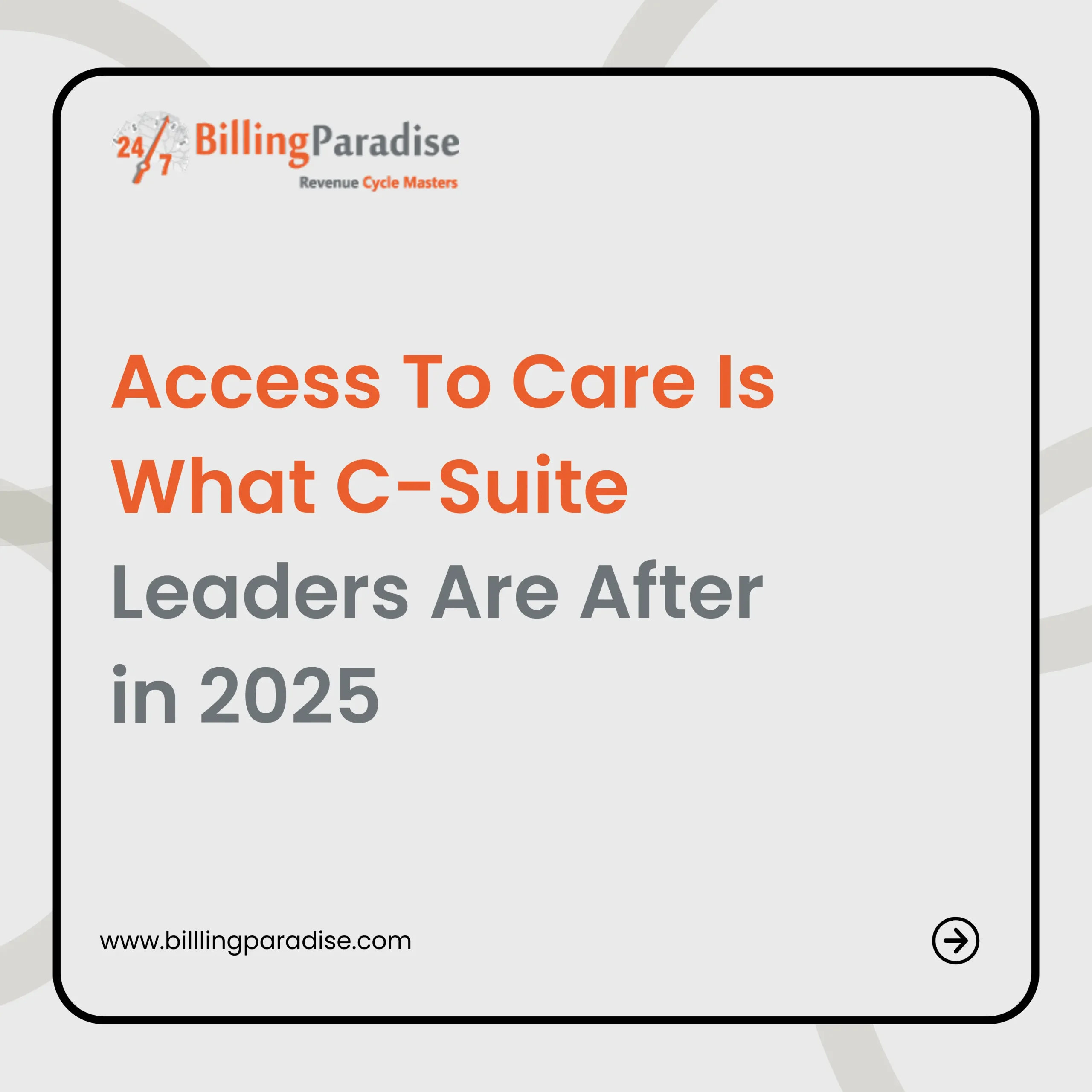 Patient Access to care