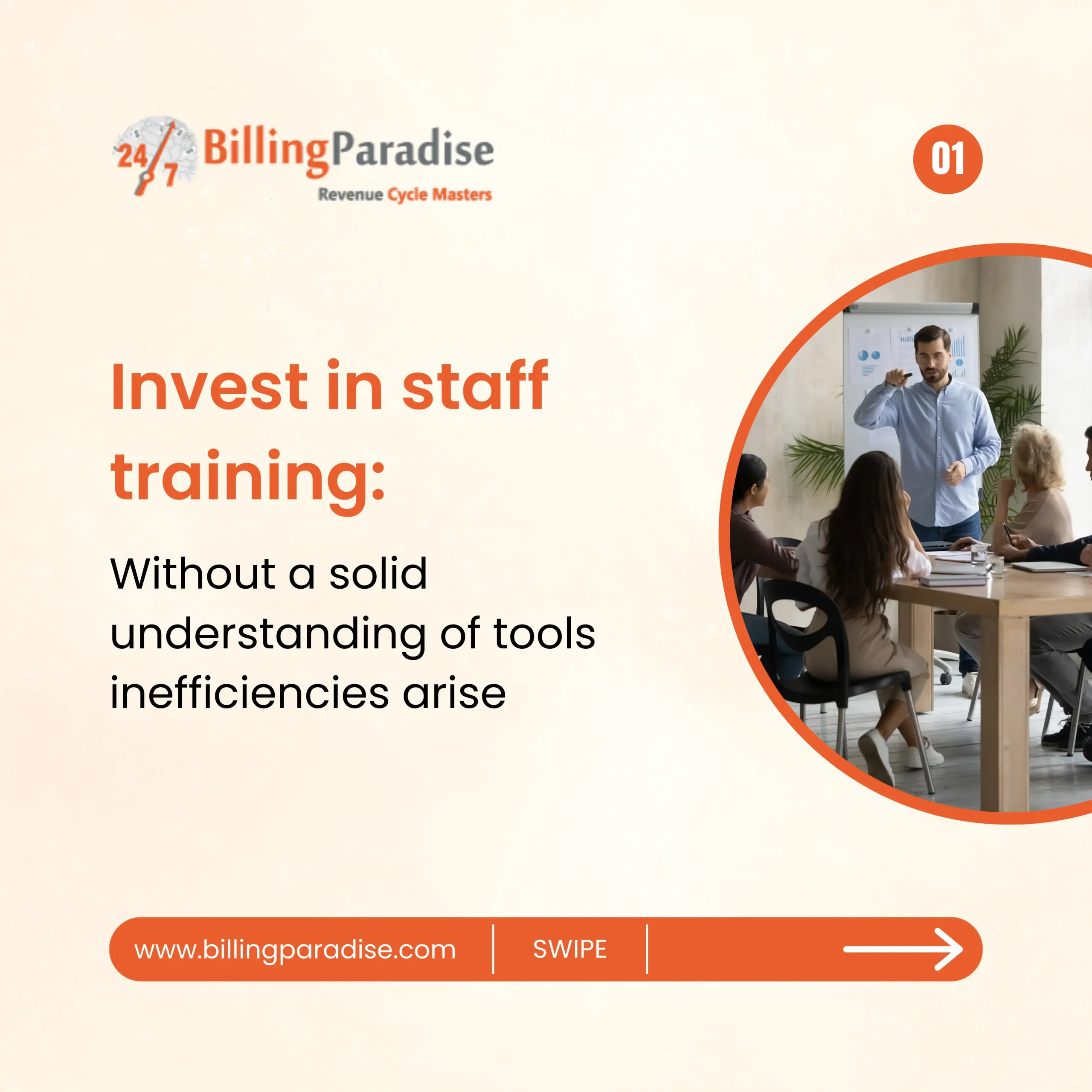 Billing staff training
