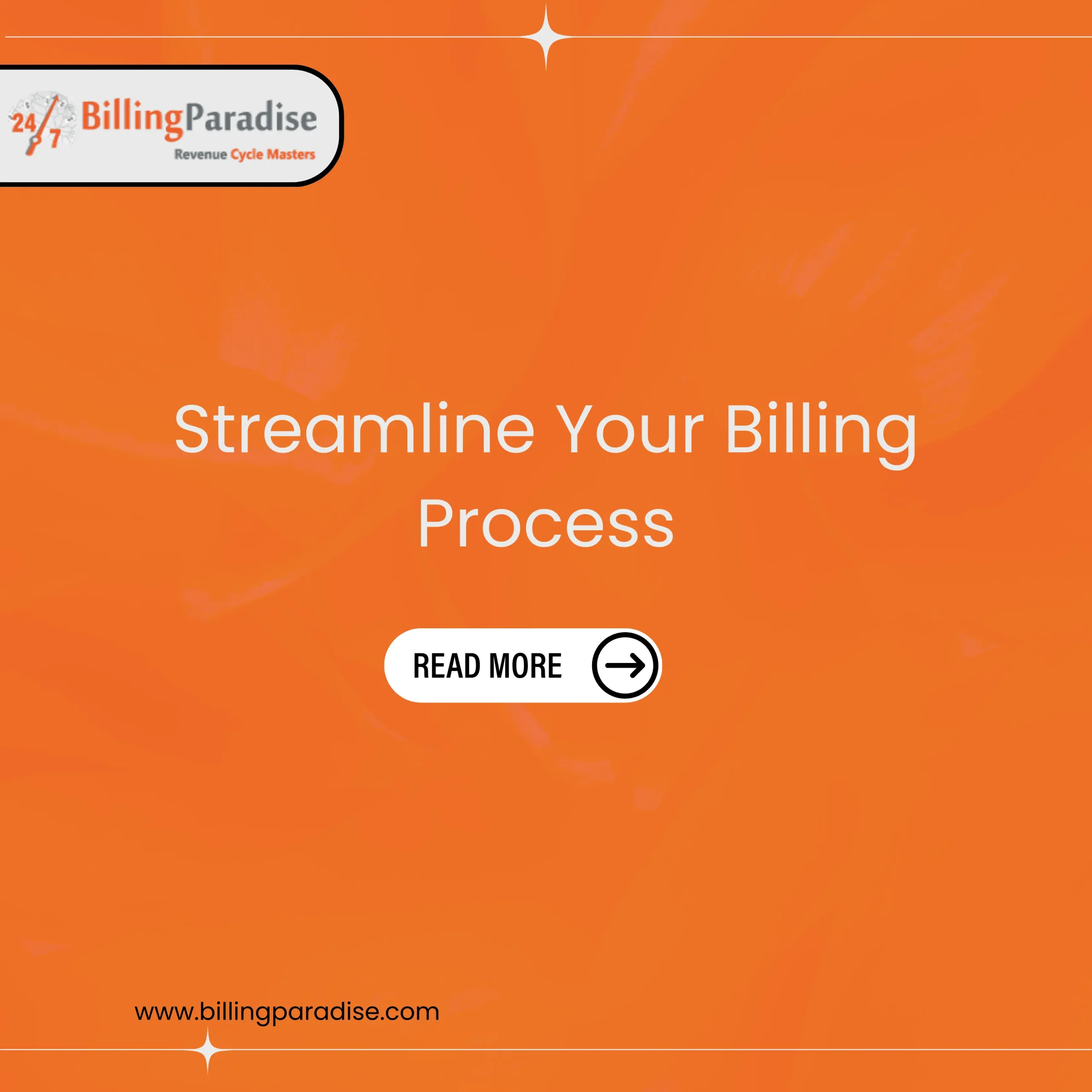 Streamline billing process