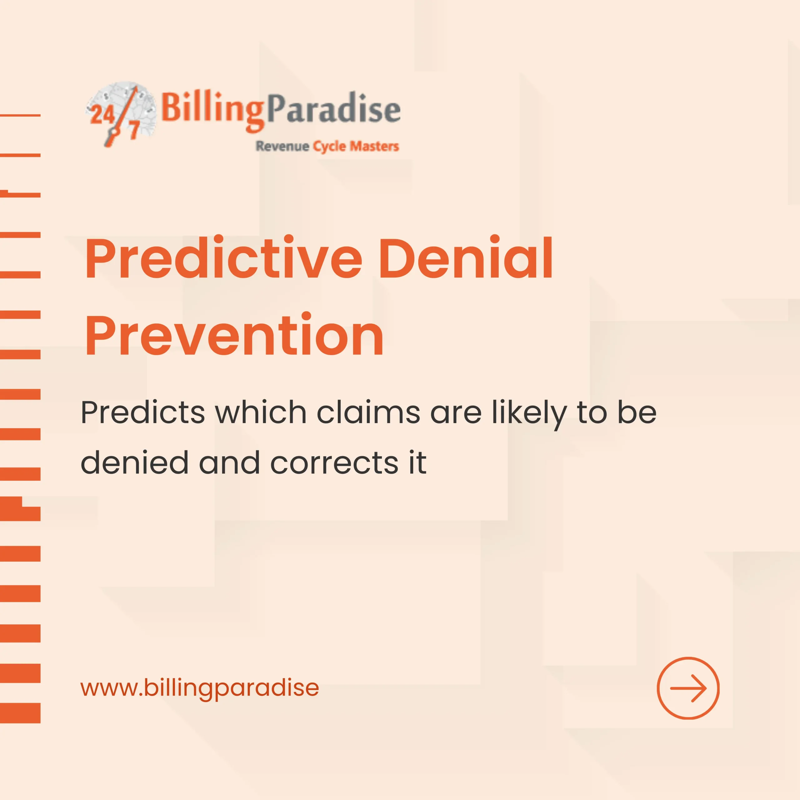 Predictive Denial prevention