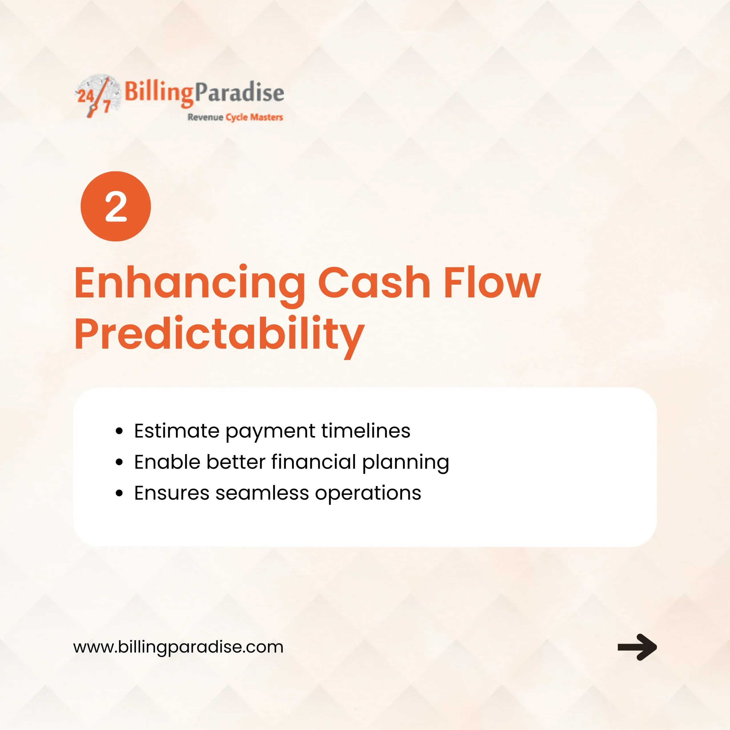 Laboratory  Cash flow predictability