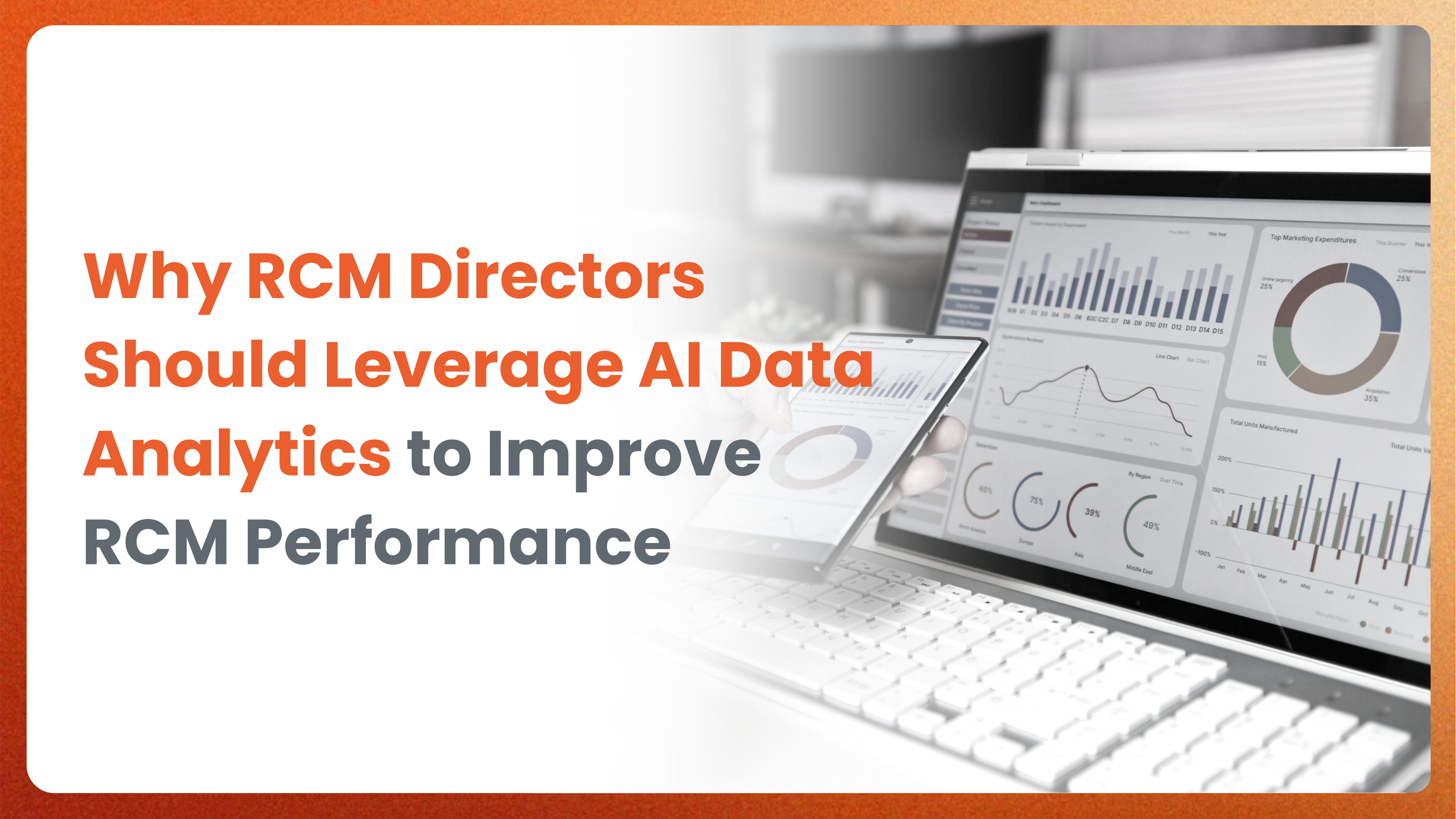 Why RCM Directors Should Leverage AI Data healthcare analytics to Improve RCM Performance?
