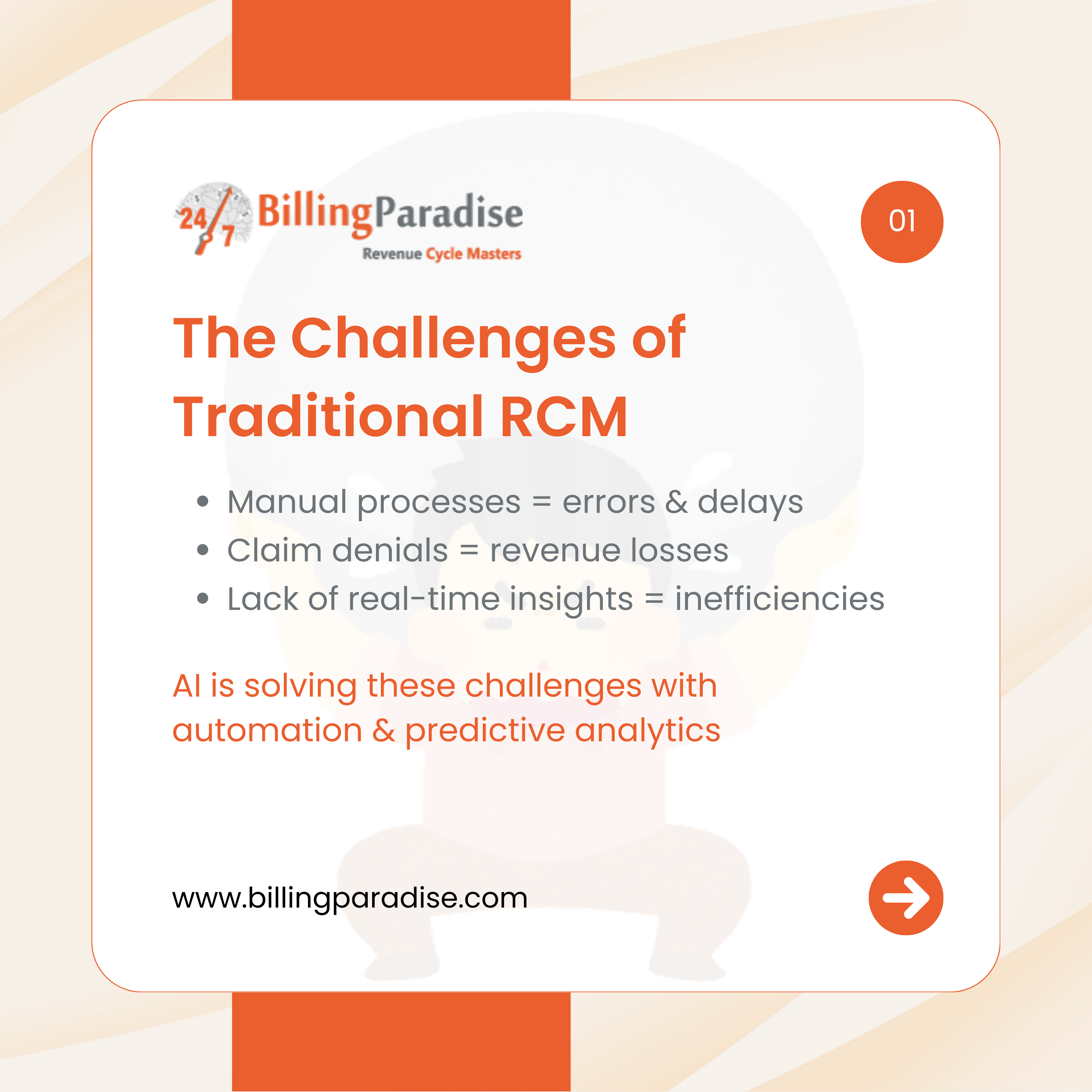 Challenges of traditional RCM