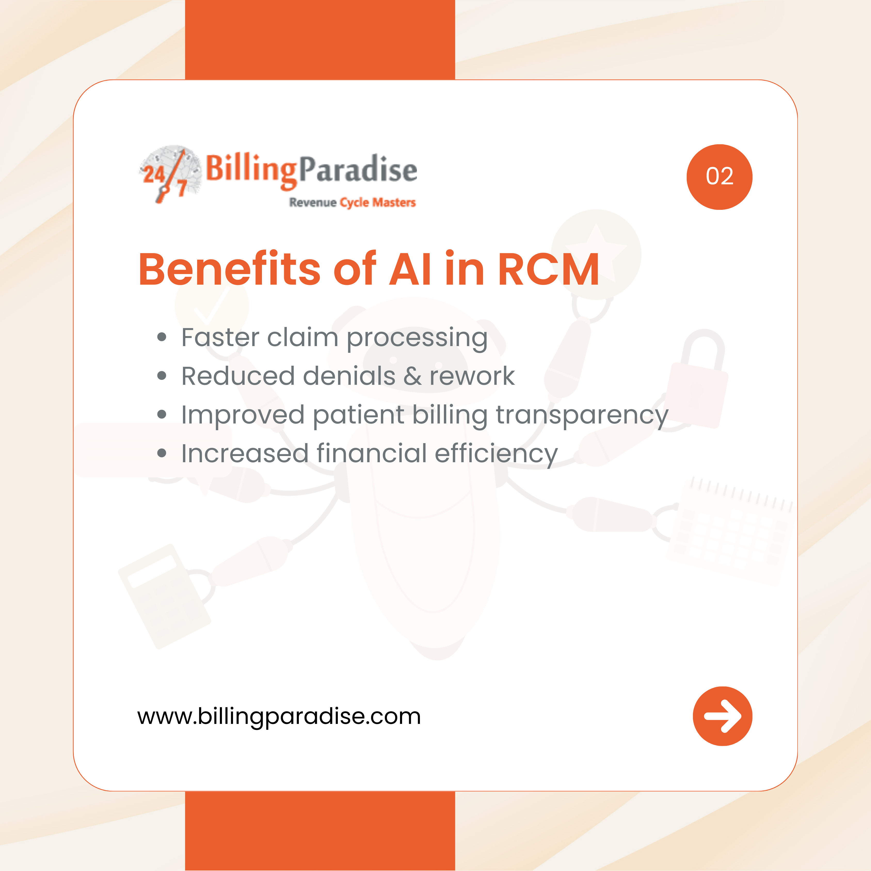Benefits of AI in RCM