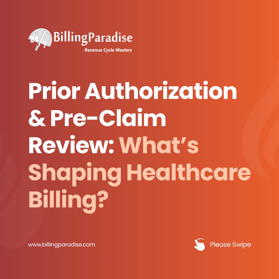 Prior Authorization & Pre claim review