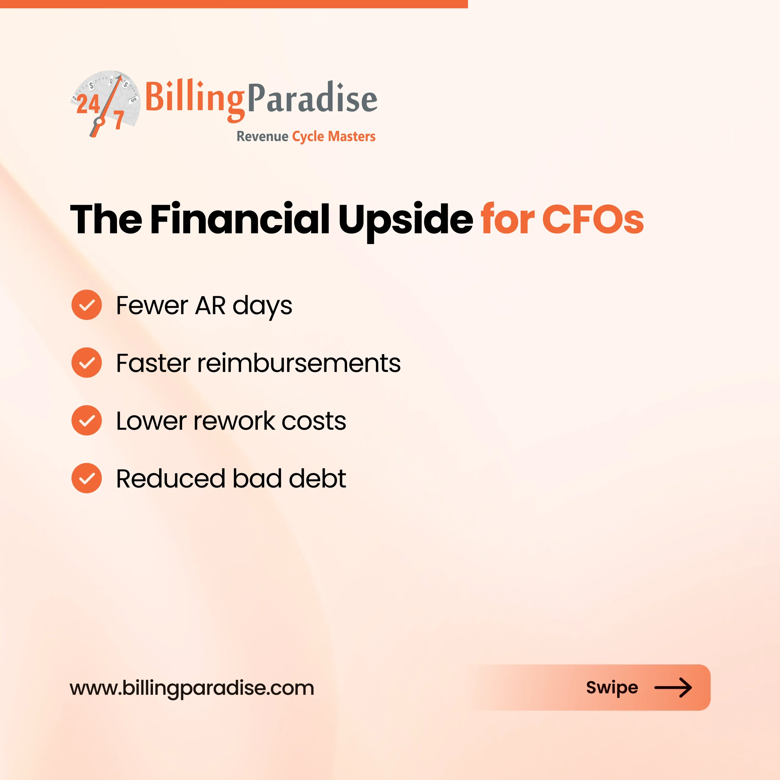 financial upside for cfos