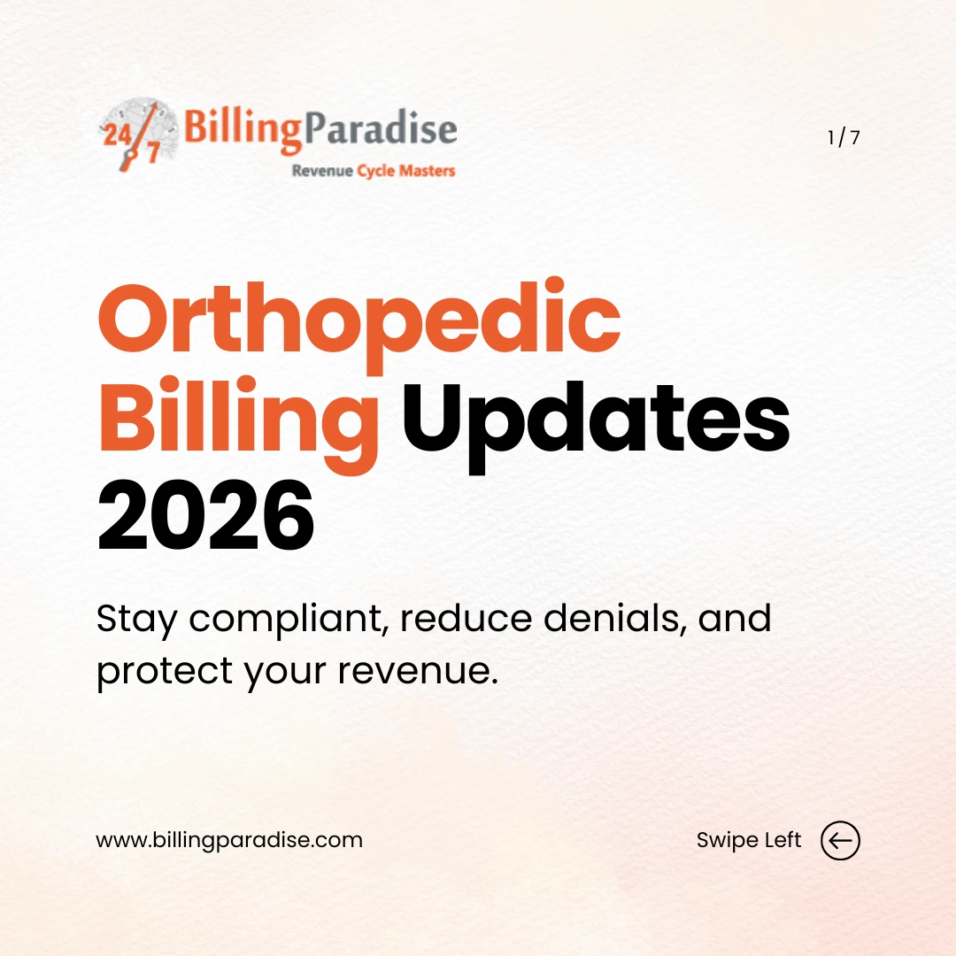Orthopedic billing updates