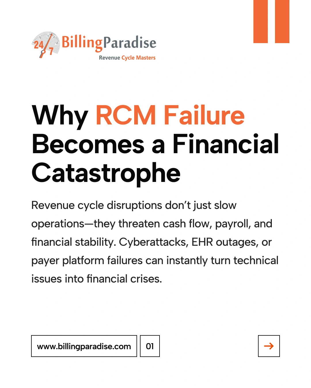 RCM failure becomes a financial catastrophe