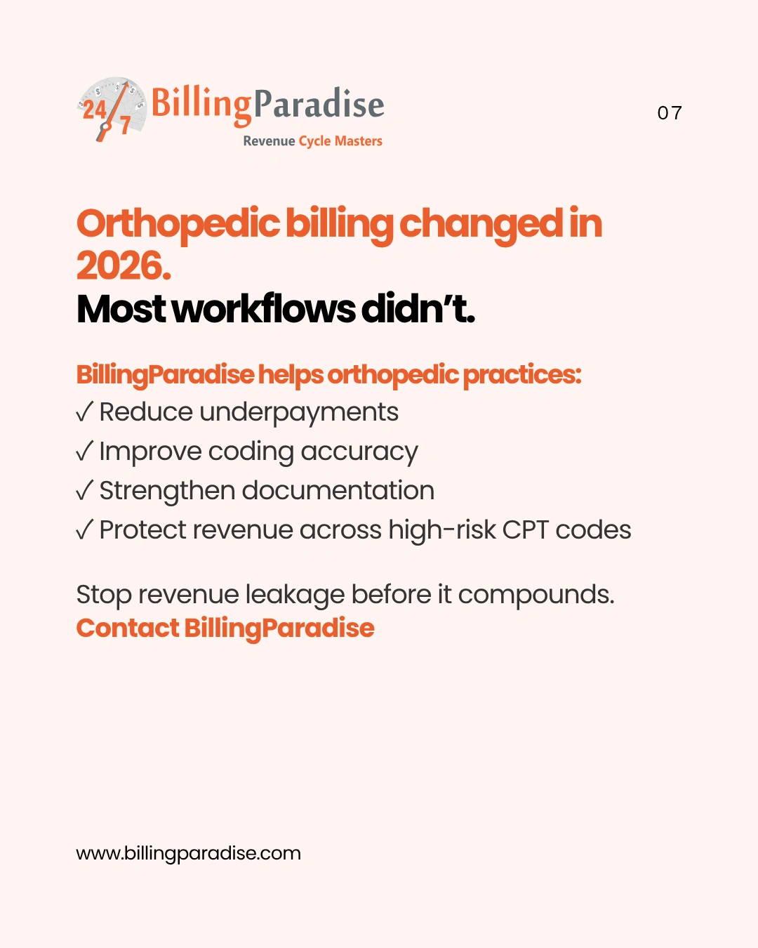 Billing Revenue Protection