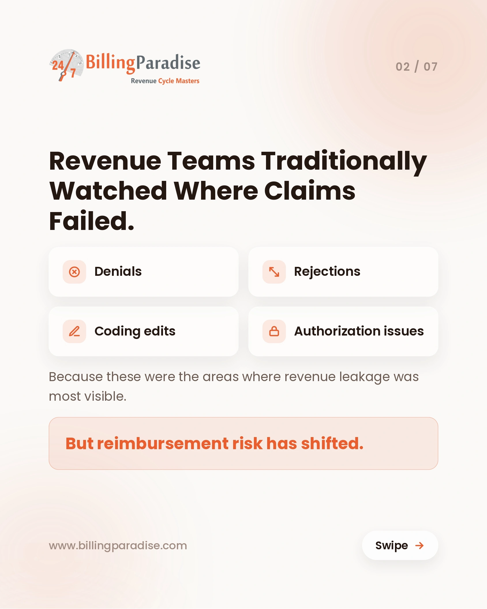 Traditional Denial Management