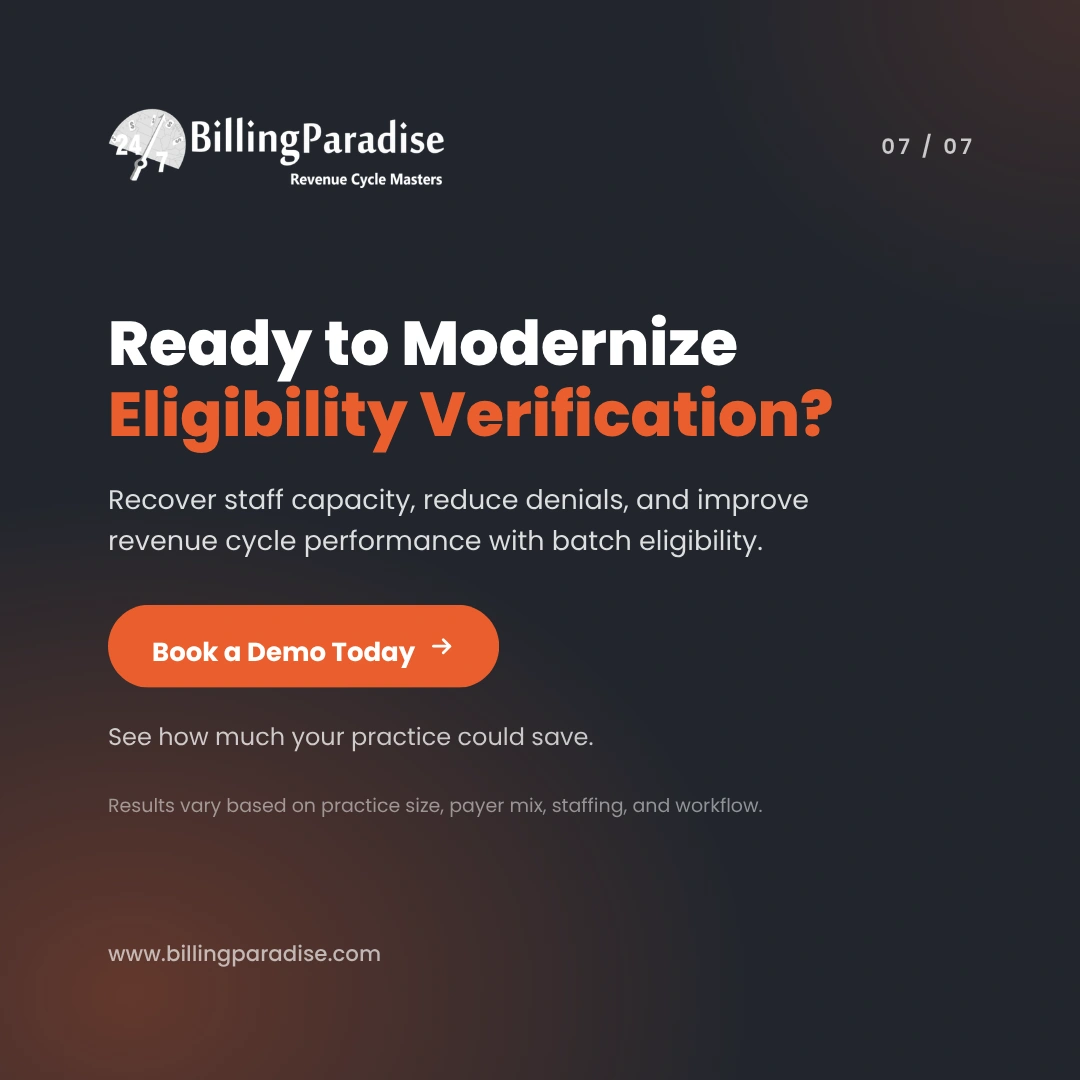 Batch eligibility verification demo
