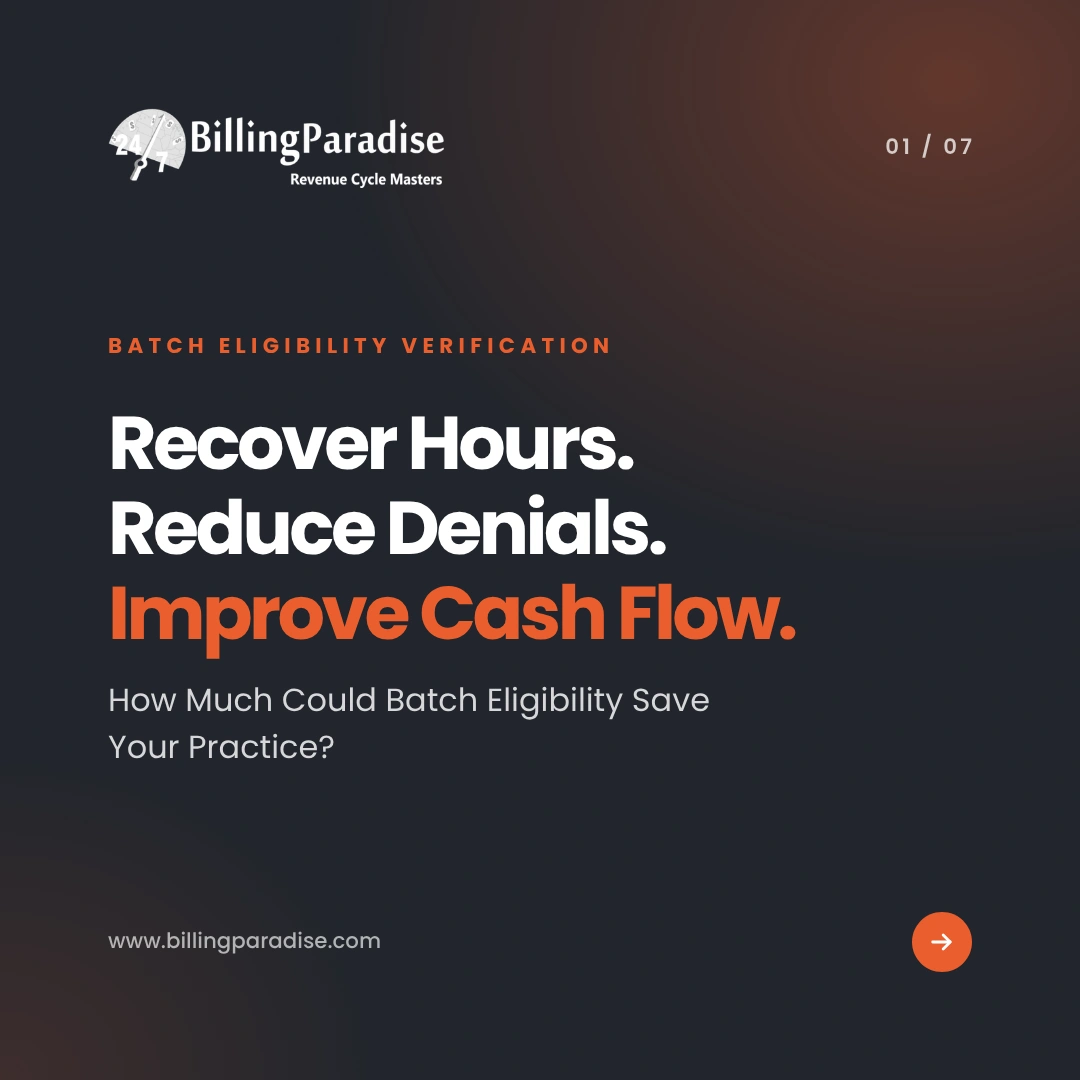 Batch eligibility verification savings