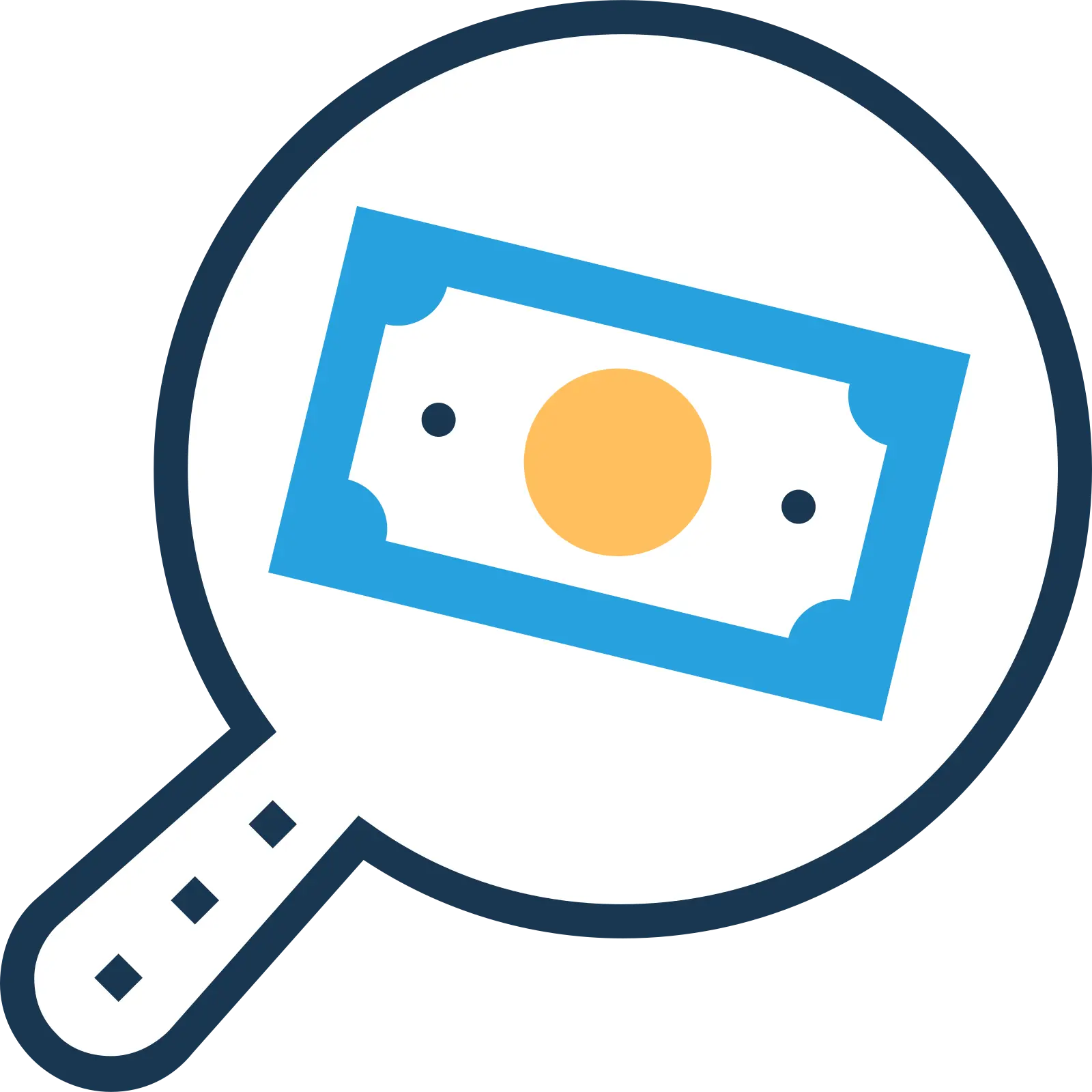 search of money
