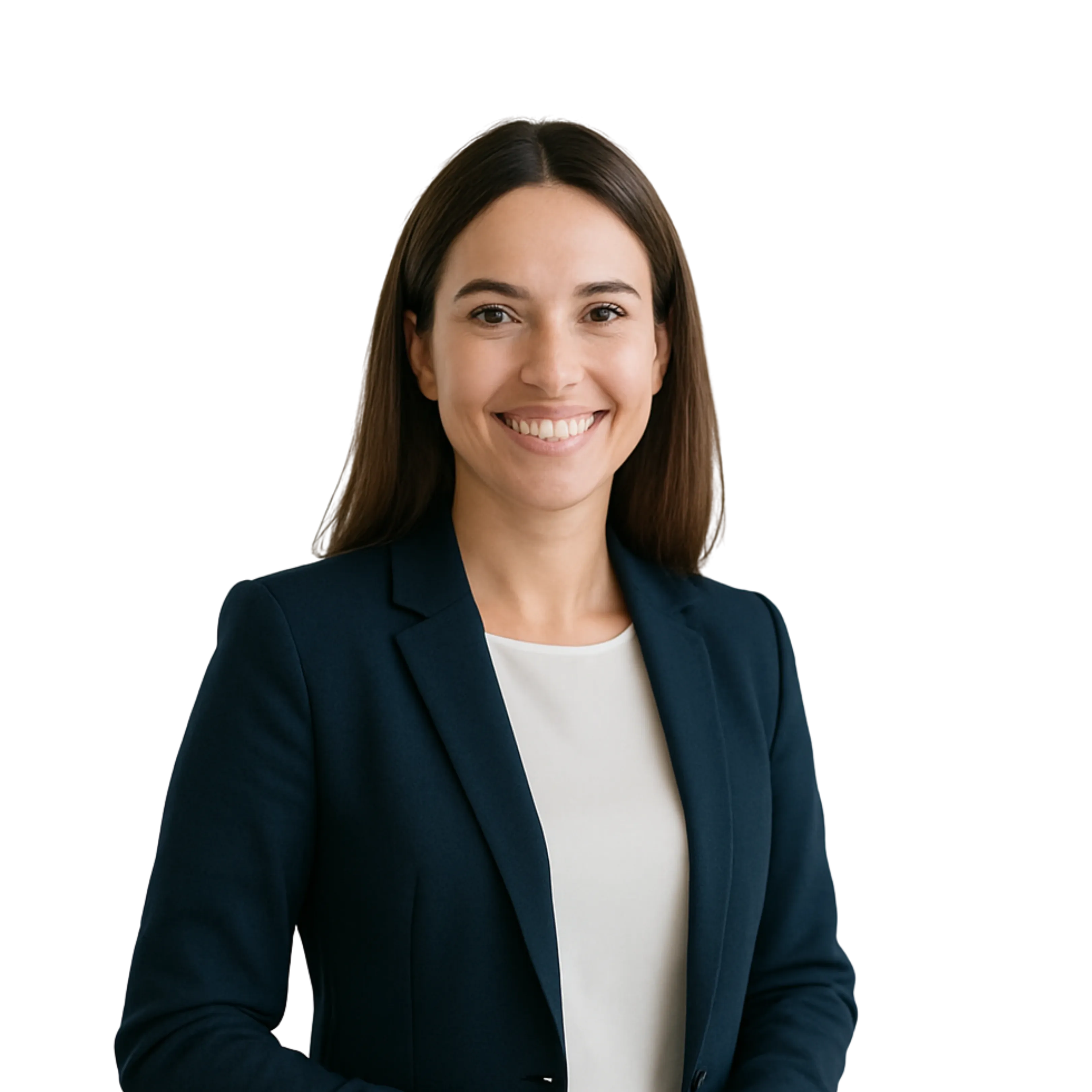 Professional doctor smiling