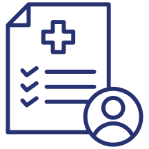 Image representing a medical insurance claim process